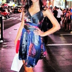 Andrew Marc Water Color Dress Size 0